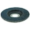 Weiler 4-1/2" Abrasive Flap Disc, Flat (TY27), Phenolic Backing, 36Z, 7/8" 31401 - alternate 1